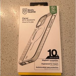 BodyGuardz Carve Clear MagSafe Case for iPhone 14 Pro Max